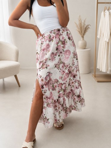 MAXI SPÓDNICE FLOWER